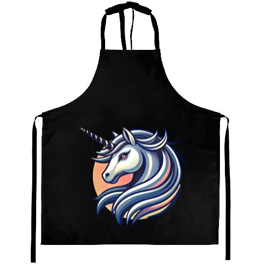 Modern Unicorn Magic Aprons