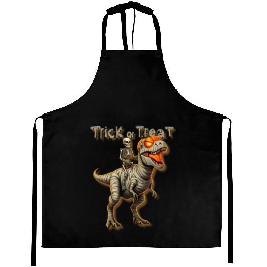 Prehistoric Halloween: Trick or Treat Rex Aprons