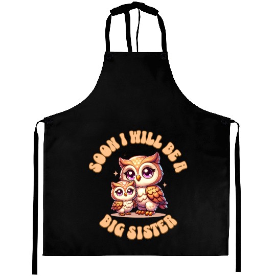 Soon I Will Be A Big Sister Sweet Tiger Aprons