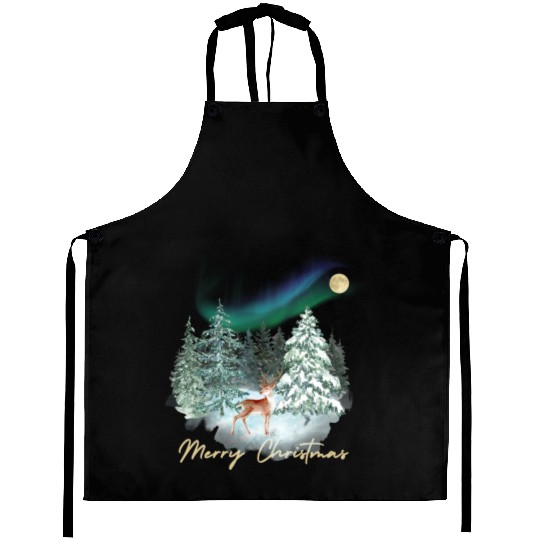 Christmas feeling winter wonderland with nordic Aprons