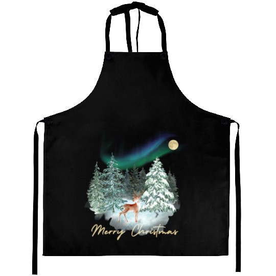Christmas feeling winter wonderland with nordic Aprons