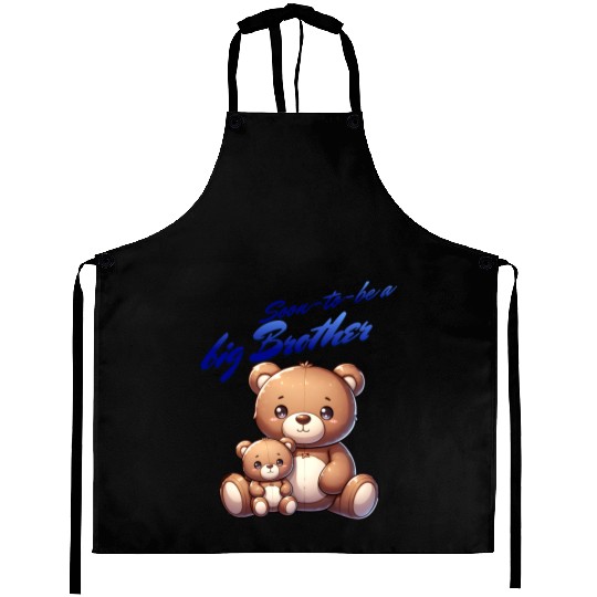 I'm Going To Be A Big Brother Cute Teddy Bears, Aprons