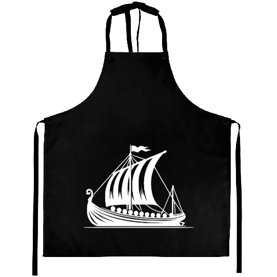Dragon Boat Viking Style Sail Design Aprons