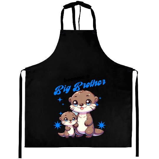 Soon I'll Be A Big Brother, Sweet Otter Brother Aprons