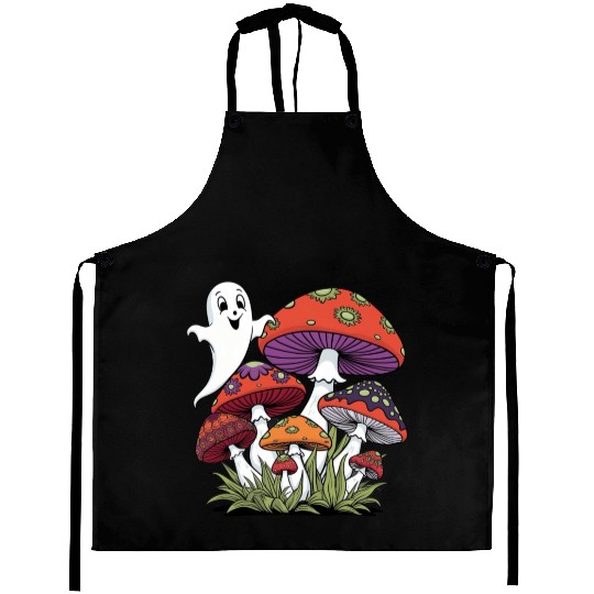 Aprons mushrooms halloween