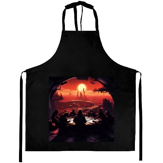 A Group of Rebels Aprons