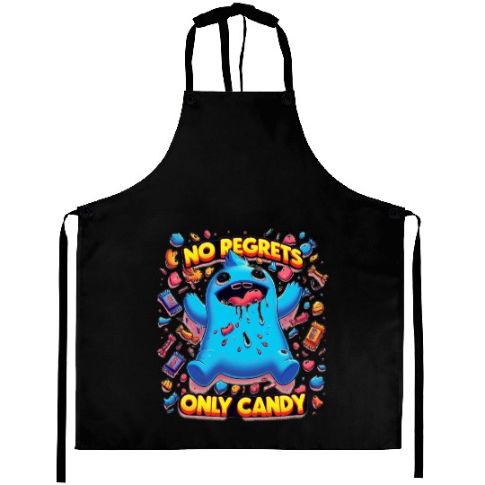 No Regrets Only Candy Aprons