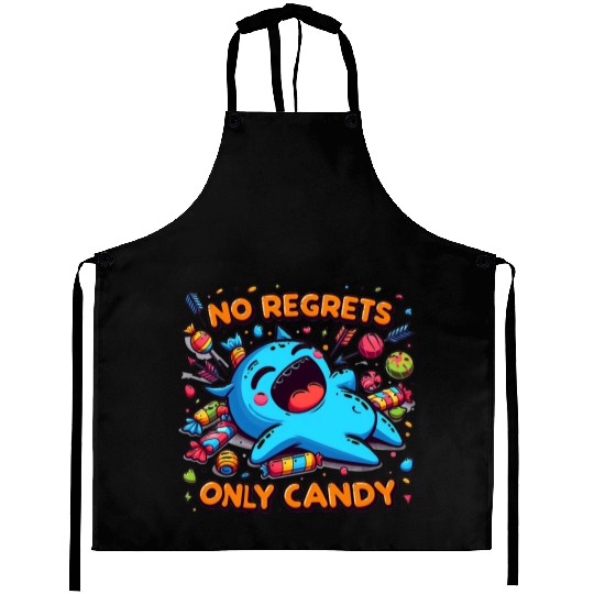 Disneyland No Regrets Only Candy Aprons