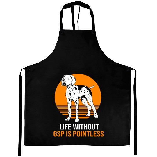 GSP Mom Dog Lovers German Shorthaired Pointer Dog Aprons