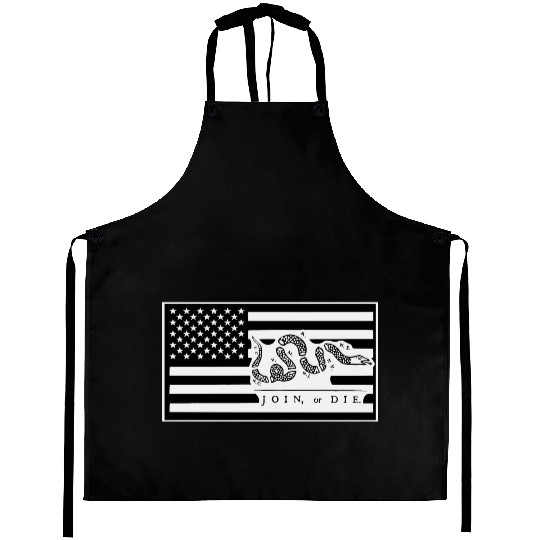 Join Or Die Flag 1776 LIKE US ON FACEBOOK # Aprons