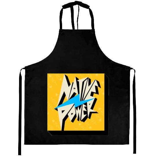 Indigenous People Logos Aprons