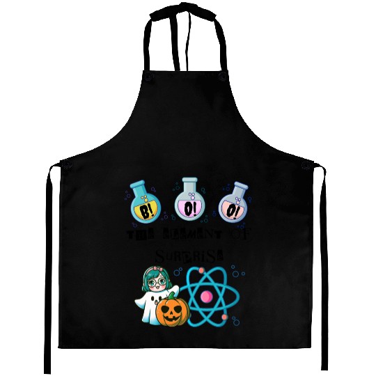 Chemistry Boo The Element Of Surprise Chemist Hall Aprons