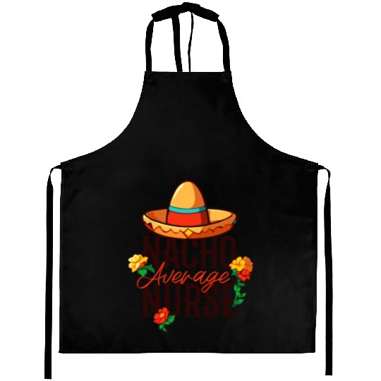 Nachos Themed Pun Cinco De Mayo Design Aprons