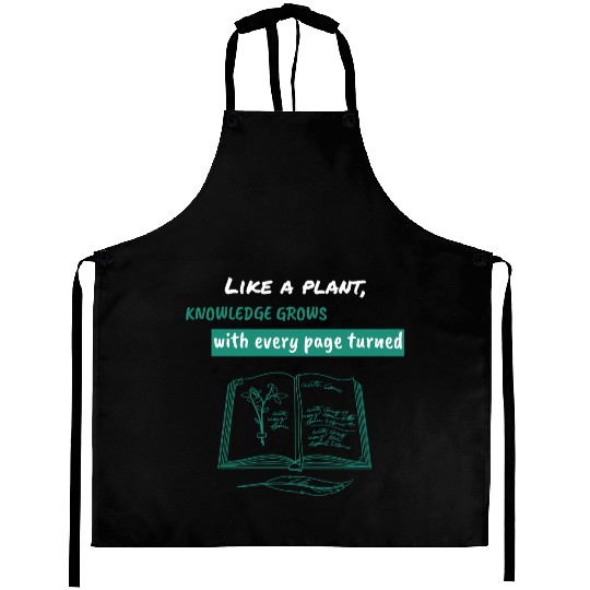 reading and book lovers Aprons