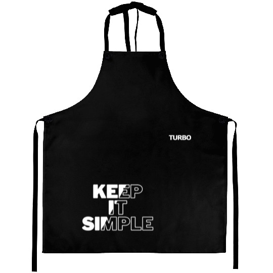 TURBO "KEEP IT SIMPLE" Merch Aprons