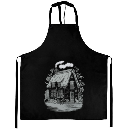 Dark Cottagecore: Cottage in Bloom Aprons