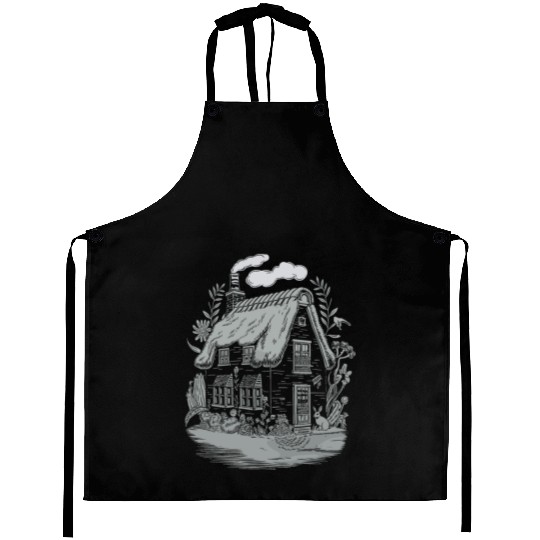 Dark Cottagecore: Cottage in Bloom Aprons
