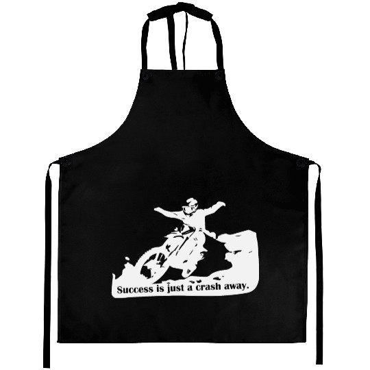 Success Is a Crash Away Light Aprons