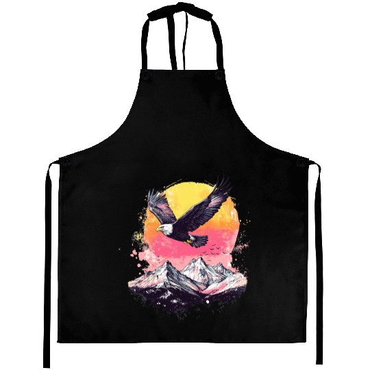 Majestic eagle Aprons