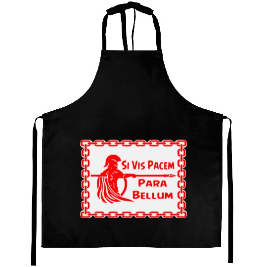 Spartan Si Vis Pacem Para Bellum LIKE US ON FB #U Aprons