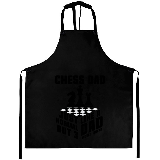Cool Chess Player Art 7 Aprons