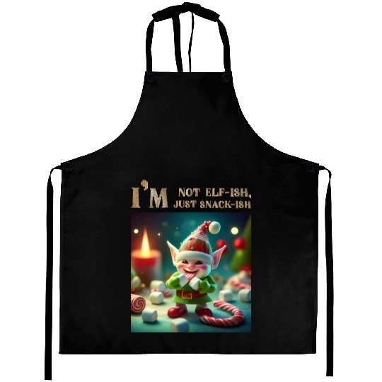 Snack-ish Elf Aprons
