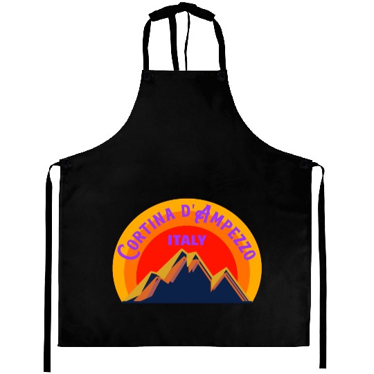 Mountain Cortina d Ampezzo, Italy Aprons