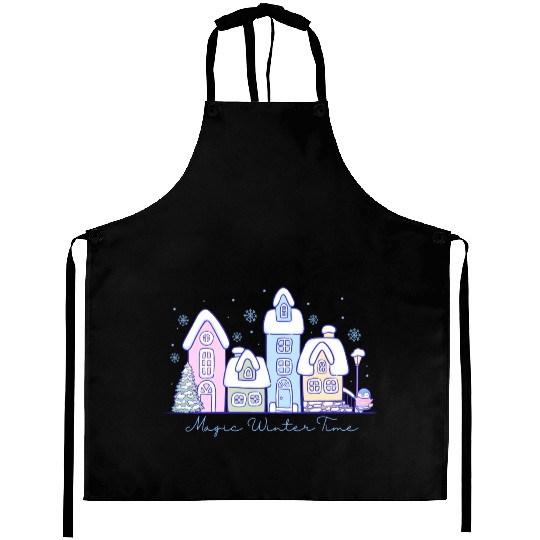 Magic winter time Aprons