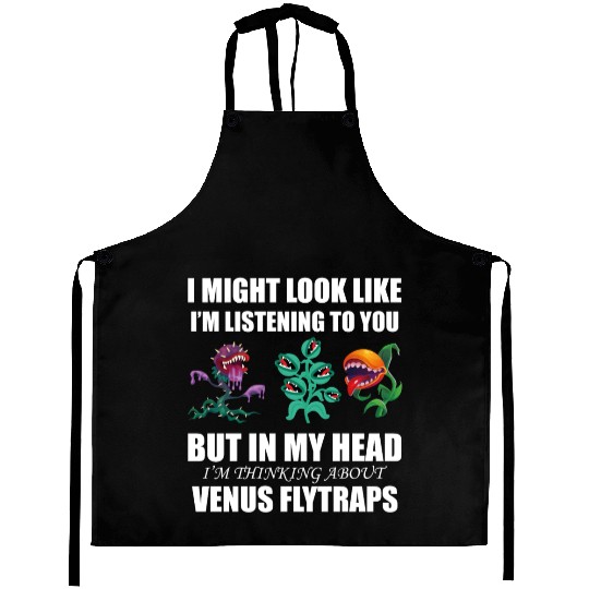 Venus flytrap lover's life! Aprons