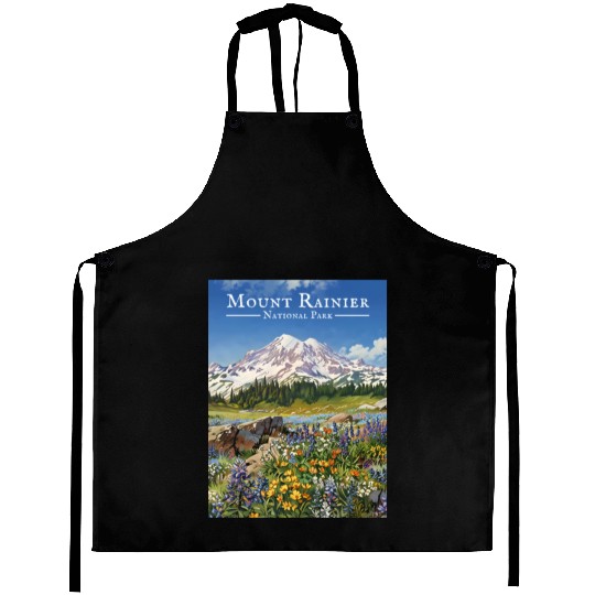 Mount Rainier Paradise Meadows Aprons