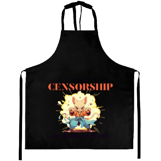 Fight Censorship Read Banned Books Aprons