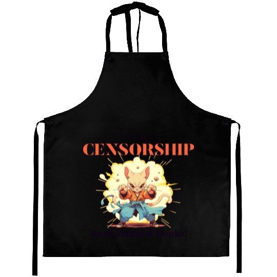 Fight Censorship Read Banned Books Aprons