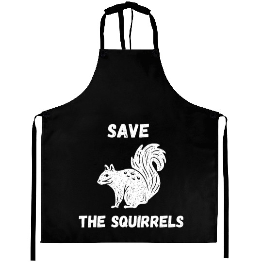 Save The Squirrels Peanut The Squirrel Aprons
