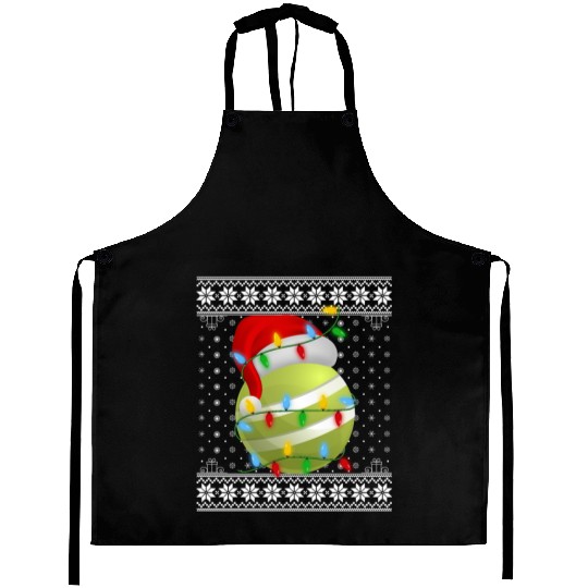 Croquet Ball Christmas Aprons