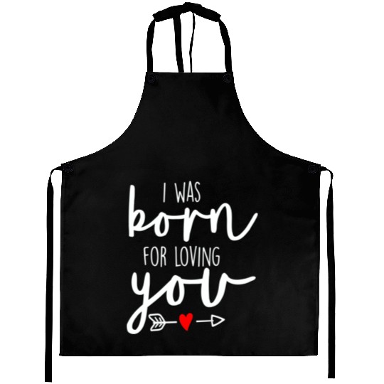 Bride Born For Loving You Bride To Be Engagement Aprons