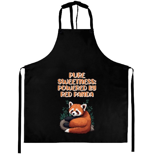 Pure Sweetness: Powered By Red Panda - Cute Animal Aprons