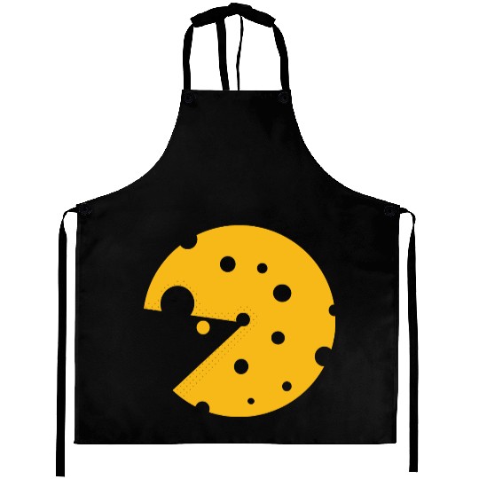 Cheese or a mouse in this fun optical illusion Aprons