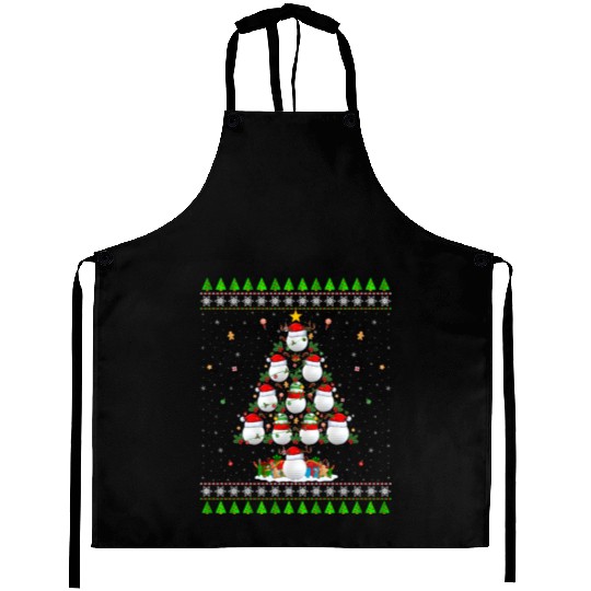 Golf Christmas Tree Aprons
