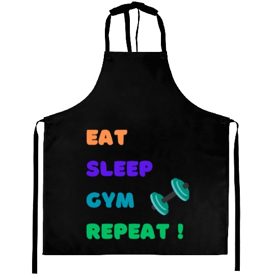 CUTE DESIGN FOR GYM LOVERS Aprons
