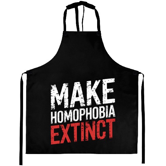 Make Homophobia Extinct 6 Aprons
