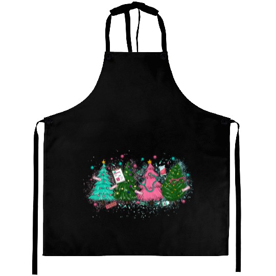 Christmas Tree, Merry Christmas Aprons