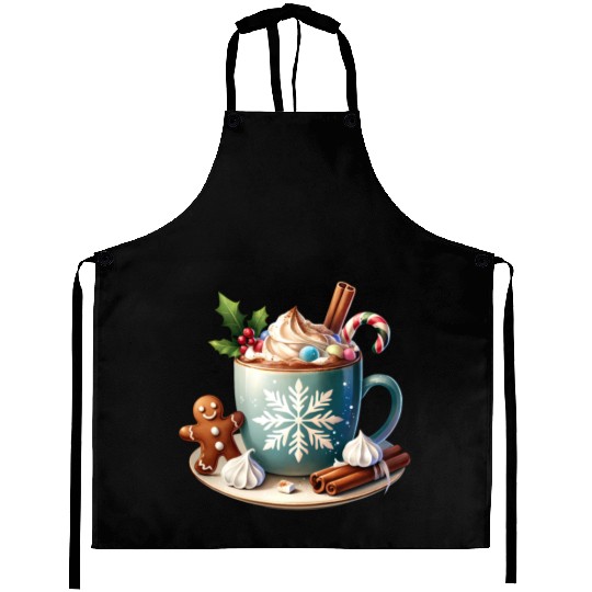 Christmas ice cream, Coquette Chistmas Aprons