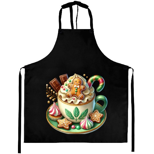 Christmas ice cream, Coquette Chistmas Aprons