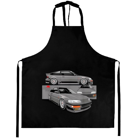 90s JDM CR Hatch Car Graphic Aprons