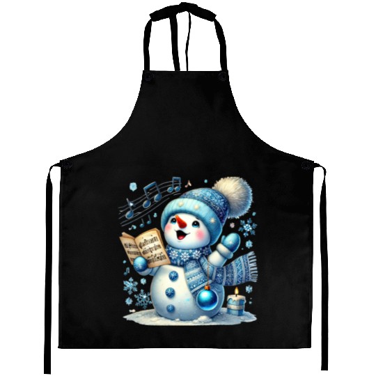Snowman Christmas, Cute Christmas Aprons