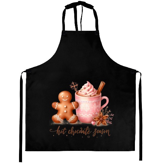 Hot Chocolate Season Aprons