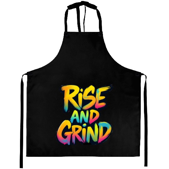 Rise And Grind Aprons