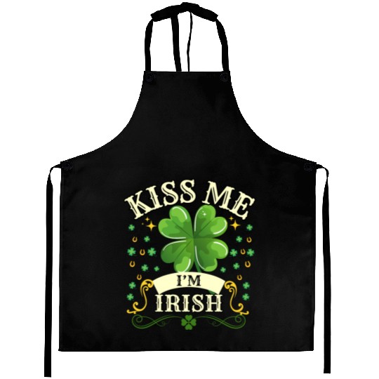 Kiss Me Im Irish Aprons