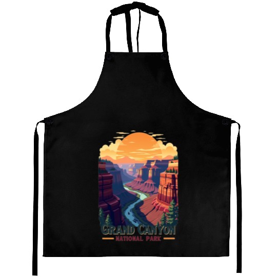 Majestic Grand Canyon: Nature's Masterpiece Aprons