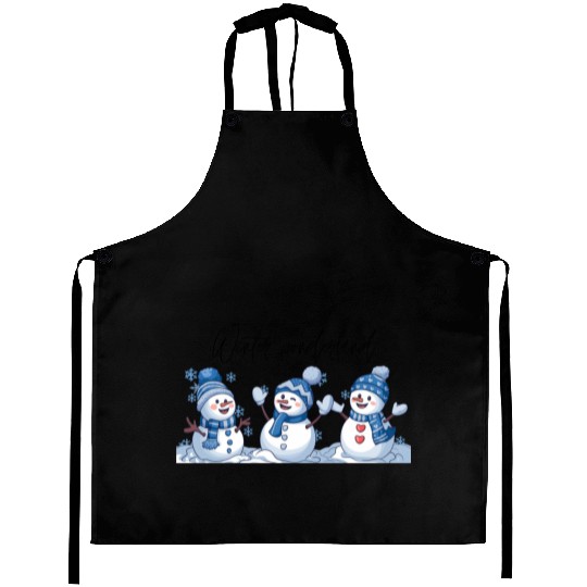 Snowman Christmas, Funny Snowman Aprons